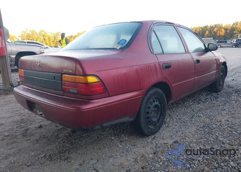 1994 Toyota Corolla из США, поврежденный, VIN 1NXAE04B9RZ220790